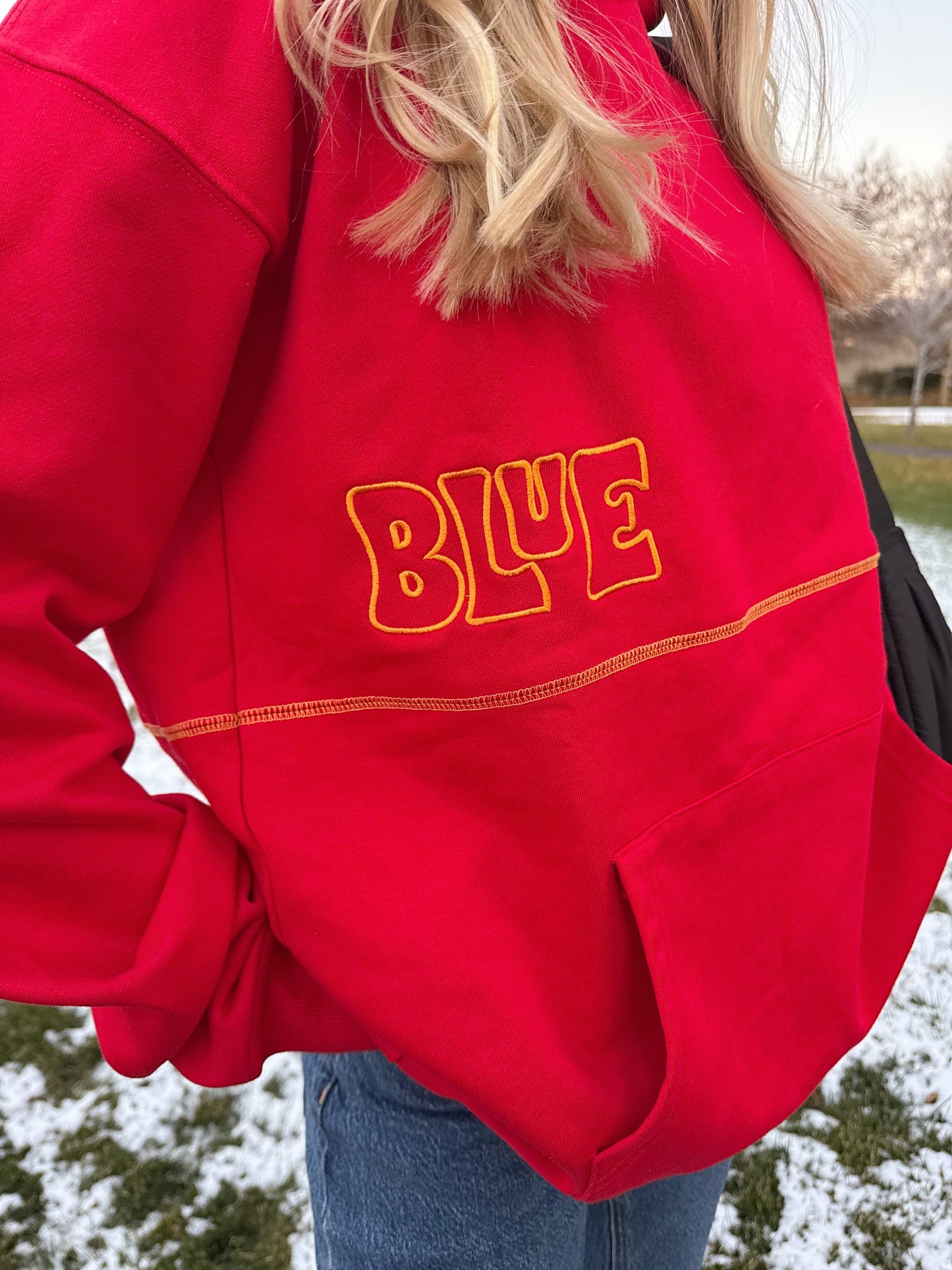Red and Orange